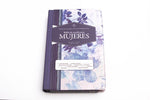 RVR 1960 Biblia de Estudio para Mujeres, azul floreado tela impresa