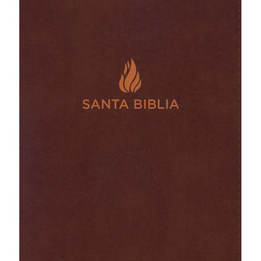 NVI Biblia Letra Súper Gigante marrón, piel fabricada