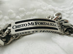 Pulsera para Caballero “Cristo mi Fortaleza”