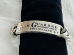 Pulsera para caballero “Guarded in Christ”