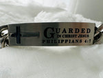 Pulsera para caballero “Guarded in Christ”