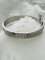 Pulsera para damas “Todo lo Puedo en Cristo”