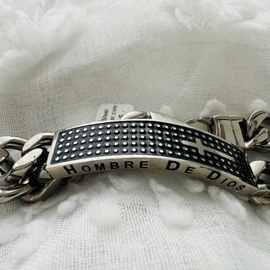 Pulsera para Caballero “Hombre de Dios”