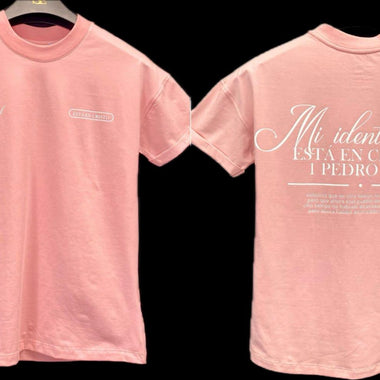 Blusa Básica Damas Rosa Claro - Mi Identidad