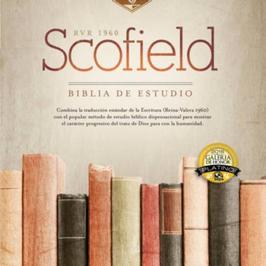 RVR 1960 Biblia de Estudio Scofield, verde oscuro/castaño símil piel con índice