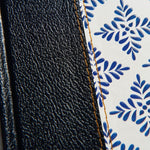 NVI Biblia de Apuntes blanco y azul símil piel