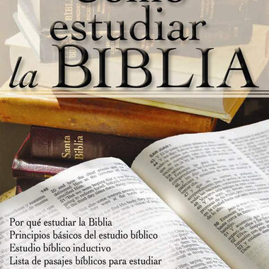 Cómo estudiar la Biblia