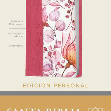 Santa Biblia NTV, Edición personal, Floral letra grande