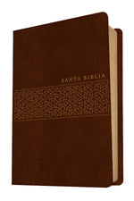 Santa Biblia NTV, Edición manual, Marrón letra gigante