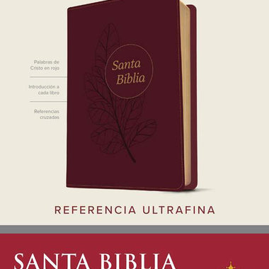 Santa Biblia RVR60, Edición de referencia ultrafina, letra grande