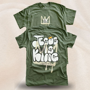 Clearence - Unisex Shirt - Jesus is King / Camisa Unisex - Jesus is King