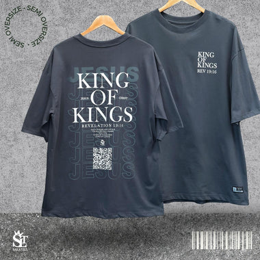 Camisa unisex Semi Oversized- King of Kings